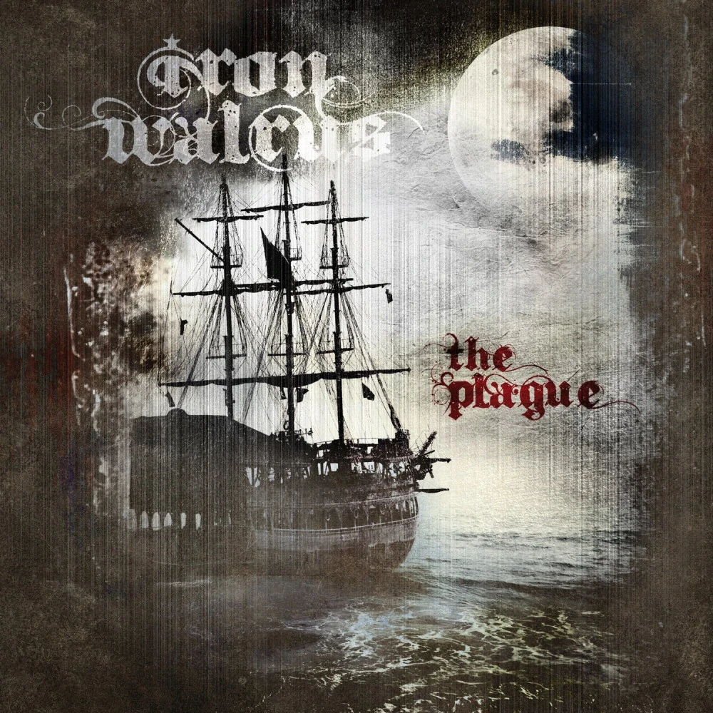 IRON WALRUS · The Plague | RED/BLACK LP (Sludge Vinyl) · Bild 1