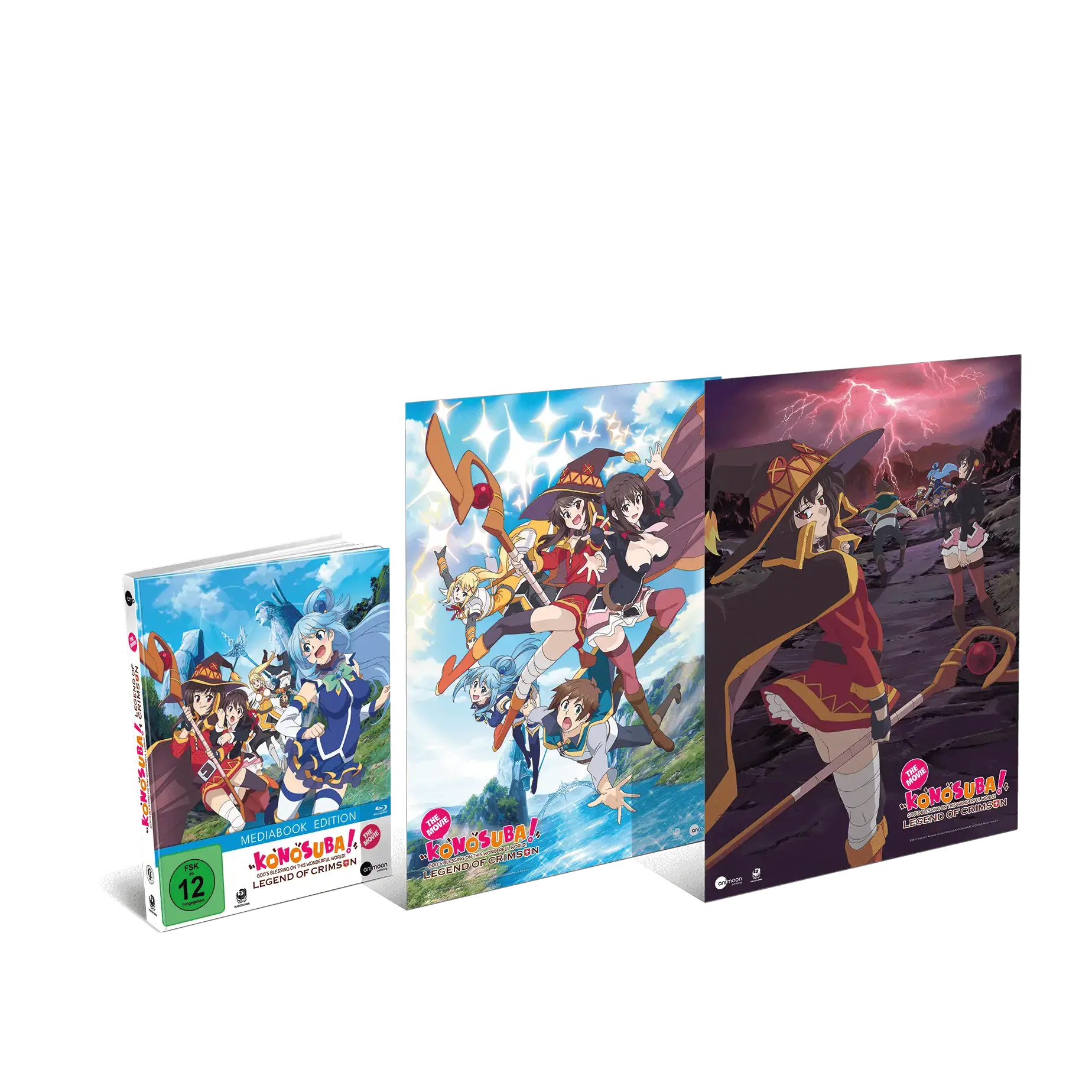 KONOSUBA · KonoSuba - The Movie - Limited Media Book | DVD (Animation/Anime DVDBluRay) · Bild 2