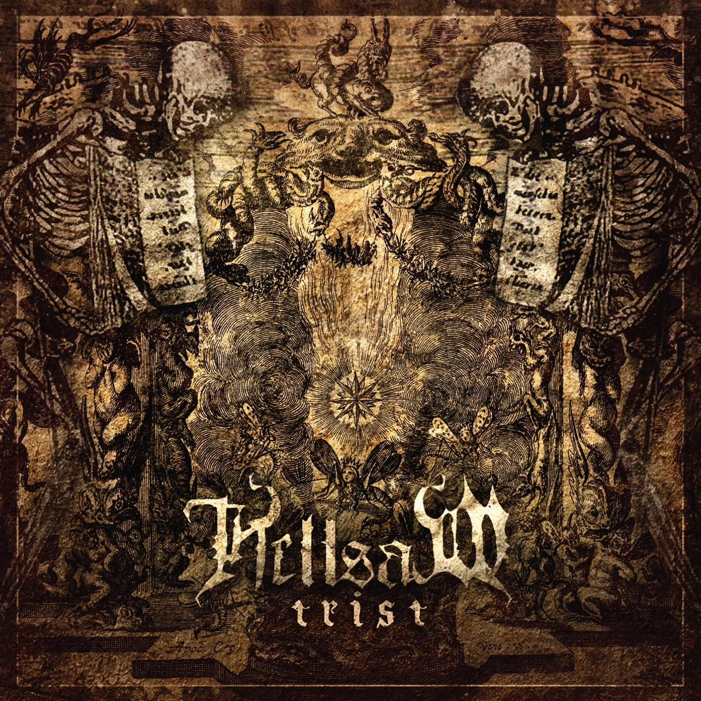 HELLSAW · Trist | BRONZE LP (Black Metal Vinyl) · Picture 1