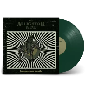 THE ALLIGATOR WINE · Bones And Teeth | GREEN LP (Psychedelic Rock/Alternative Rock Vinyl)