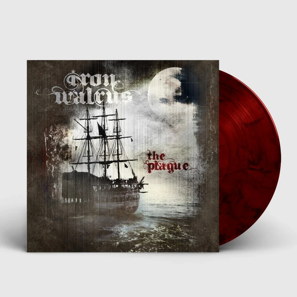 IRON WALRUS · The Plague | RED/BLACK LP (Sludge Vinyl)