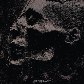 ANCST / KING APATHY · Split | WHITE LP (Black Metal Vinyl) · Picture 1