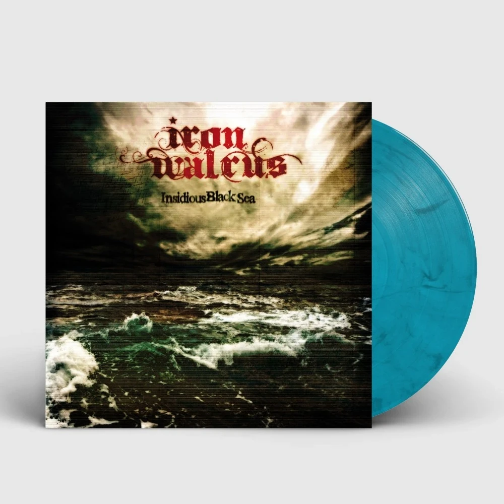 IRON WALRUS · Insidious Black Sea | CLEAR/BLUE LP (Sludge Vinyl)