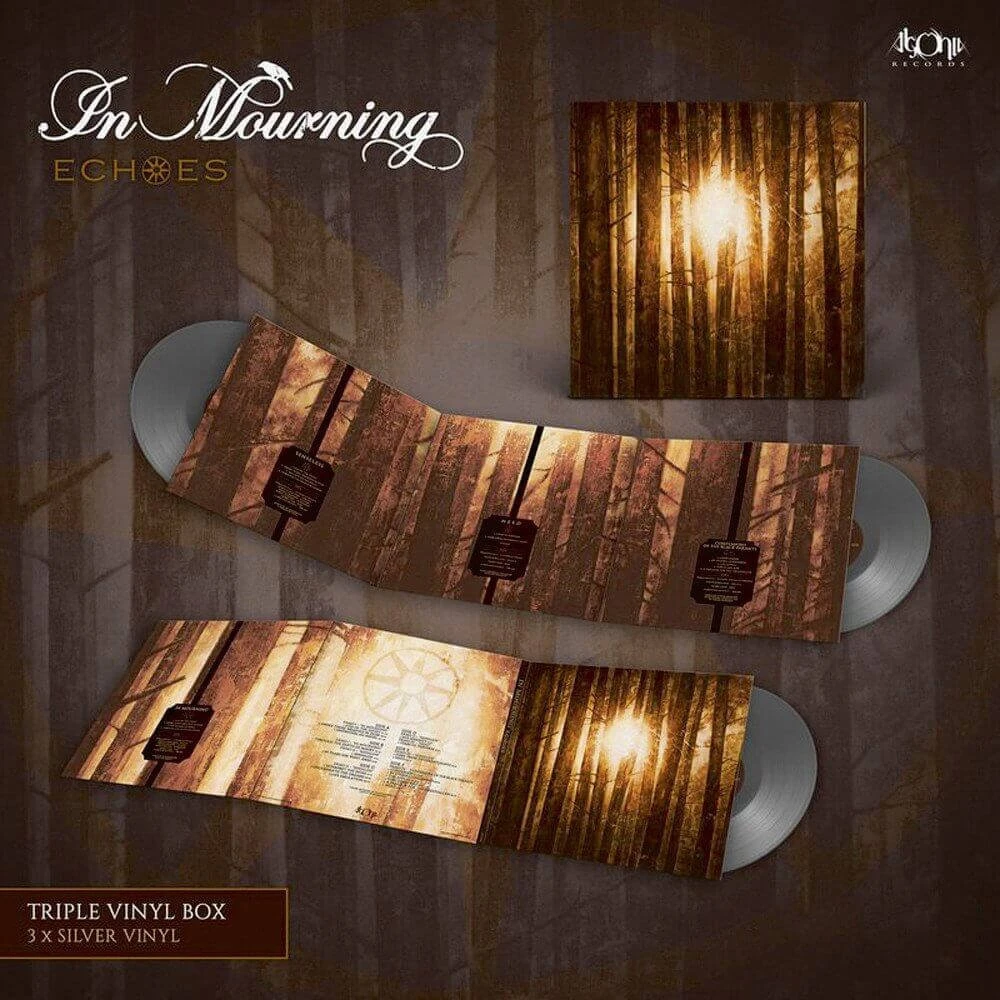 IN MOURNING · Echoes | SILVER 3LP (Melodic Death Metal Vinyl) · Picture 3