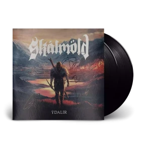 SKALMÖLD · Ýdalir SIGNED | BLACK DOUBLE VINYL (Viking Metal/Folk Metal Vinyl)