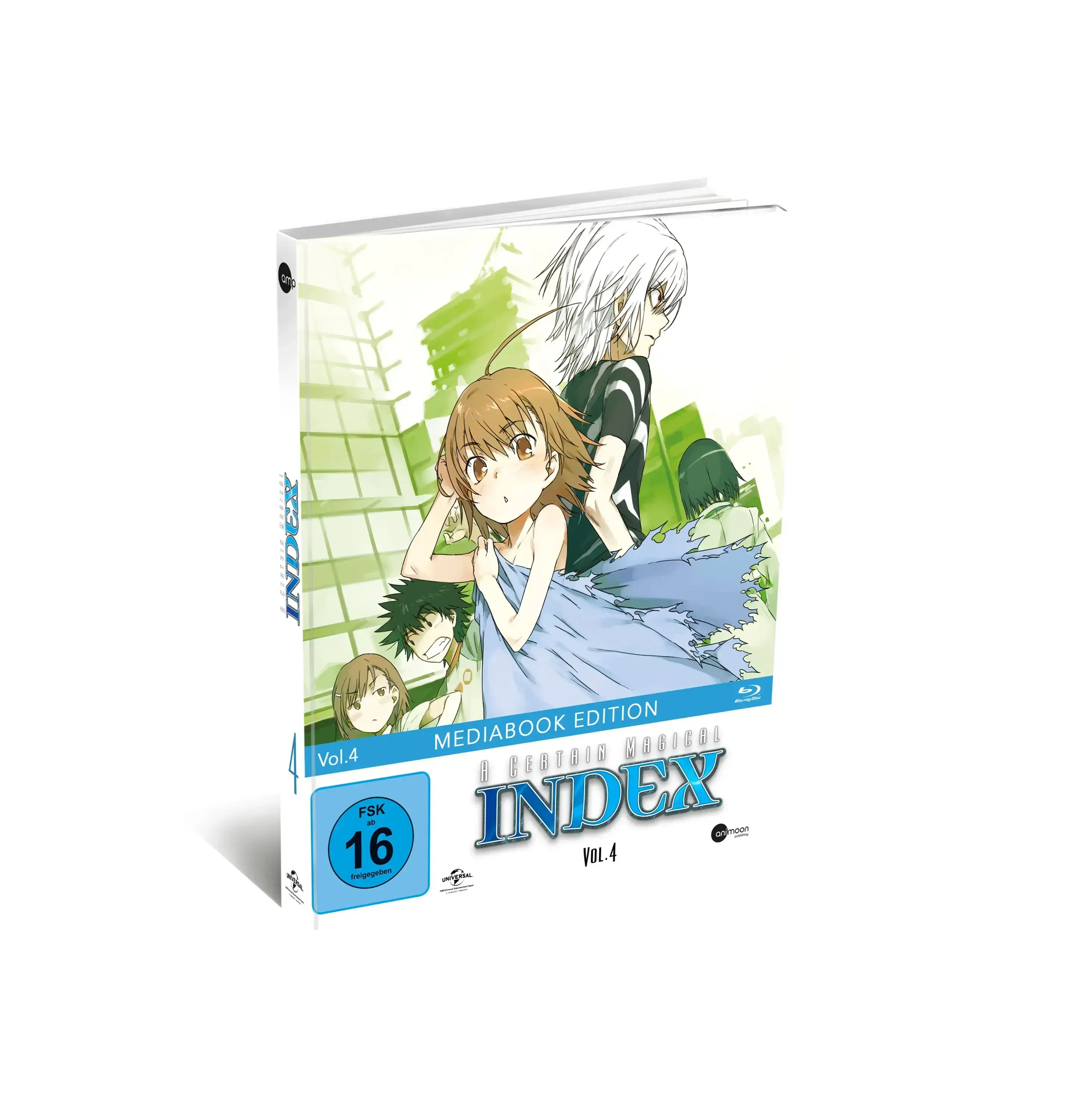 A CERTAIN MAGICAL INDEX · A Certain Magical Index Vol.4 | BLU-RAY (Animation/Anime DVDBluRay)