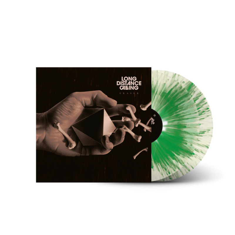 LONG DISTANCE CALLING - Eraser · CLEAR/GREEN DOUBLE VINYL (Progressive Rock Vinyl)