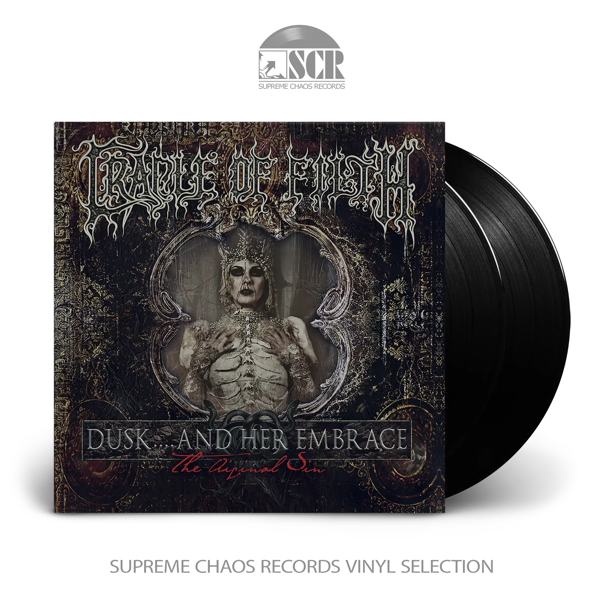 CRADLE OF FILTH - Dusk And Her Embrace (The Original Sin) · BLACK 2LP (Gothic Metal/Black Metal Vinyl)