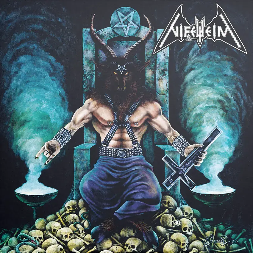 NIFELHEIM · Nifelheim (Re-Release) | SEA BLUE/BLACK LP (Black Metal Vinyl) · Bild 1