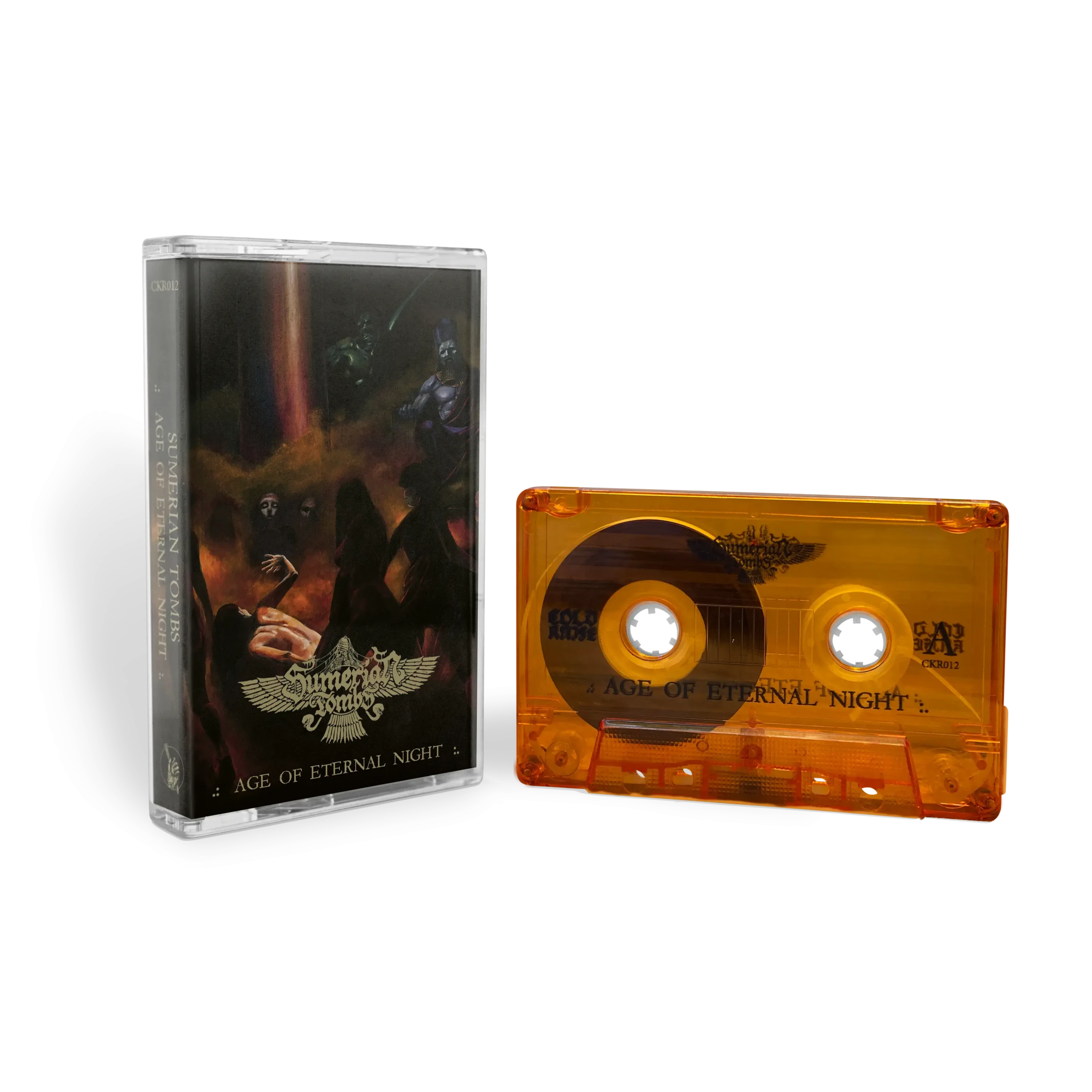 SUMERIAN TOMBS - Age of Eternal Night · ORANGE YELLOW TAPE (Black Metal/Death Metal Tapes)