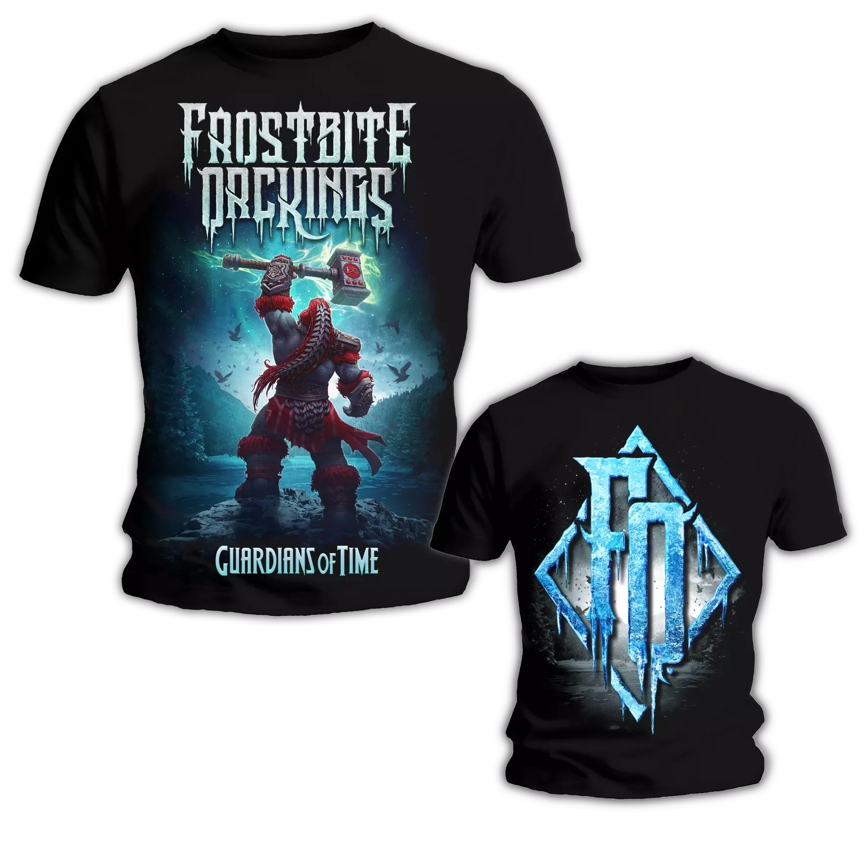 FROSTBITE ORCKINGS · Guardians Of Time | SHIRT (Death Metal Clothes)