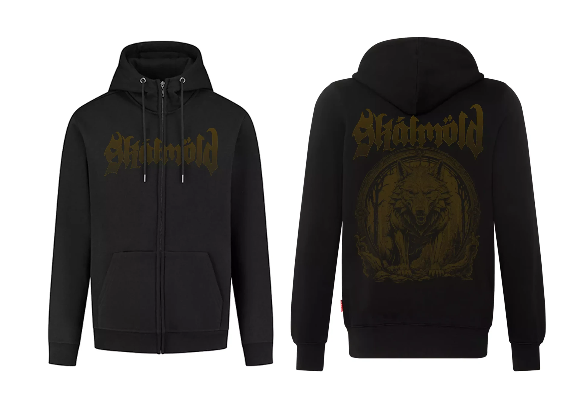 SKALMÖLD · Wolf | ZIPPER (Viking Metal Clothes)
