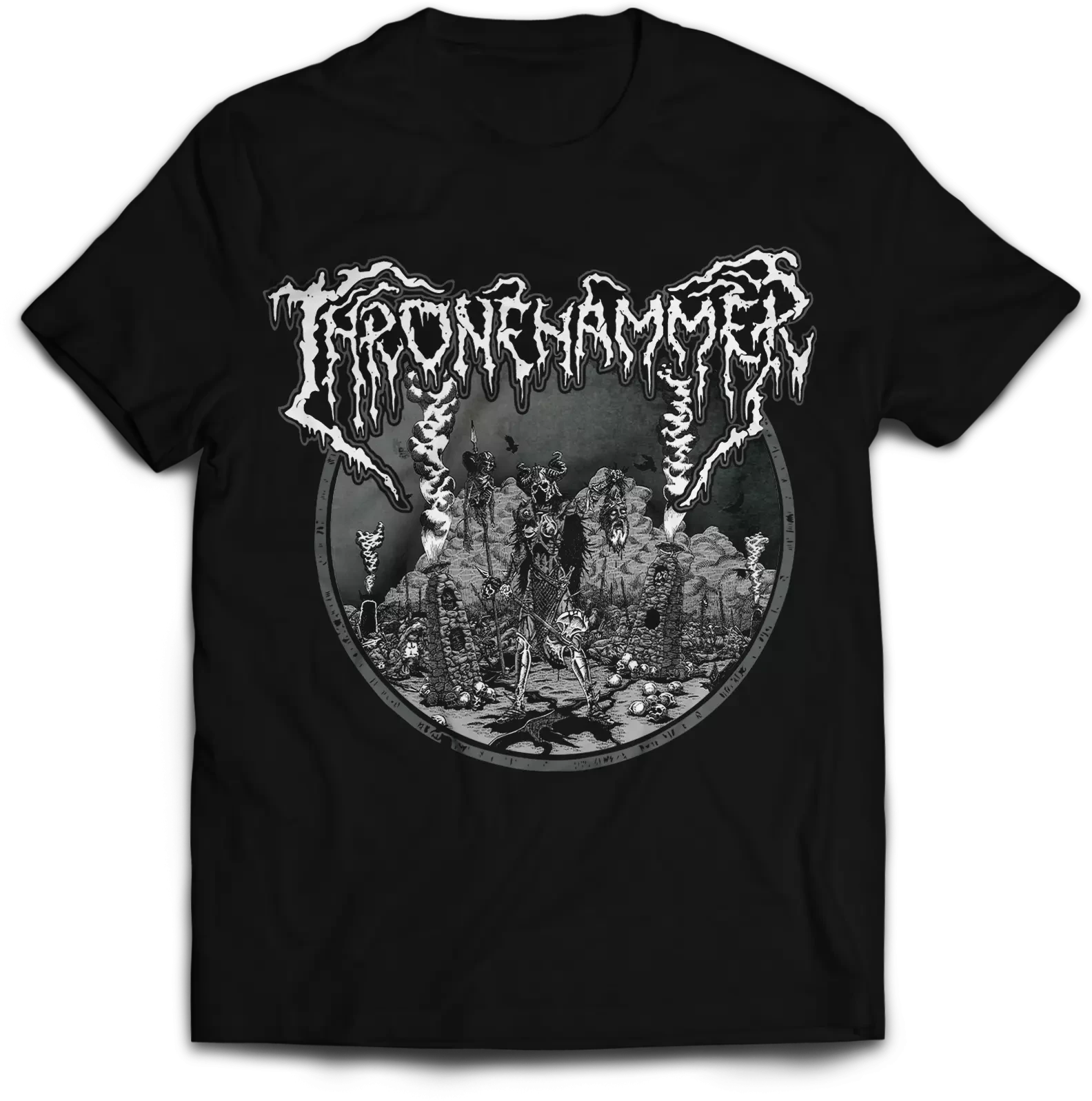THRONEHAMMER · Kingslayer Cover | T-SHIRT (Doom Metal/Epic Metal/Death Metal Clothes)