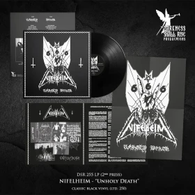 NIFELHEIM · Unholy Death (Re-Release) | BLACK LP (Black Metal Vinyl) · Bild 3