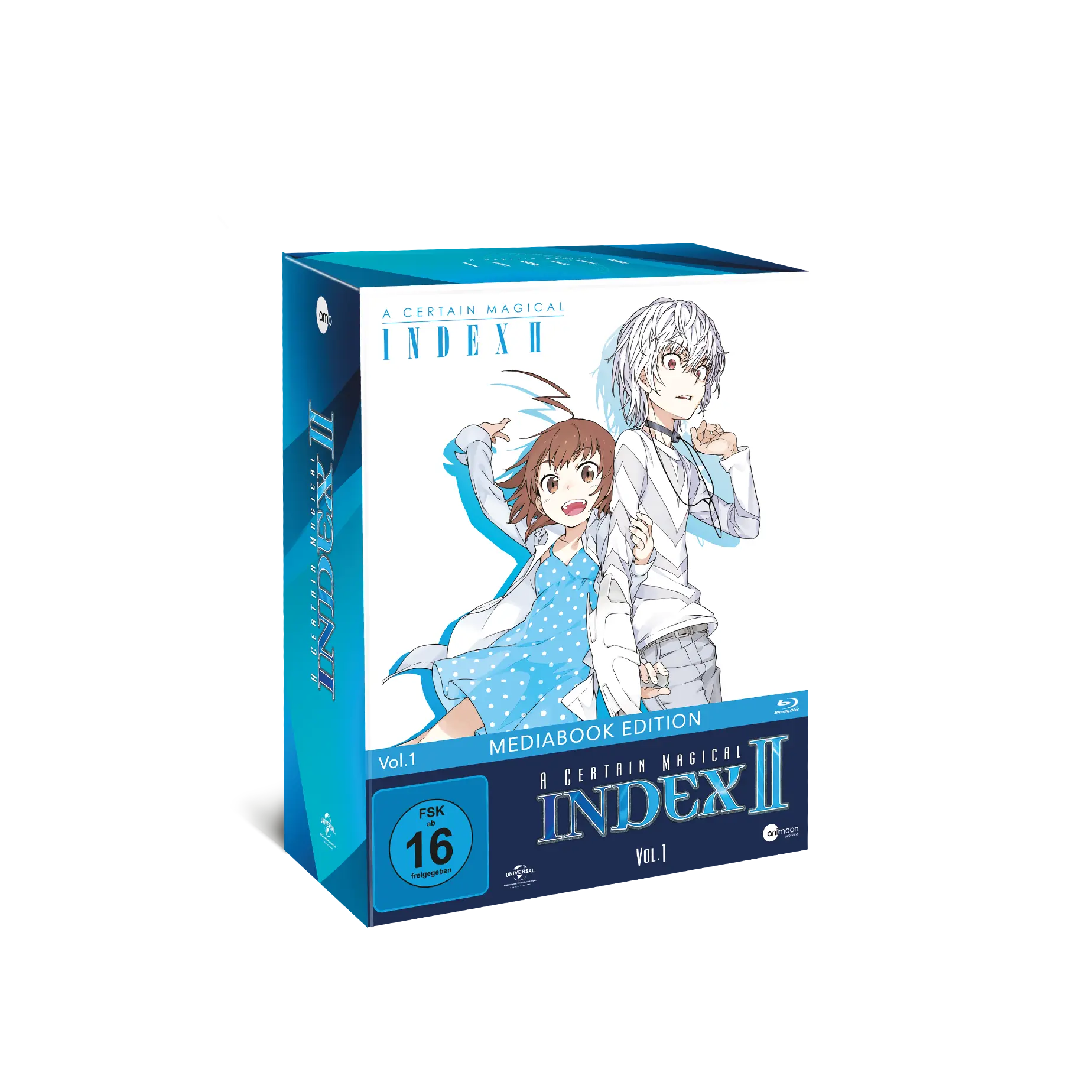 A CERTAIN MAGICAL INDEX II · A Certain Magical Index II Vol.1 - Limited Box Set | BLU-RAY (Animation/Anime DVDBluRay)