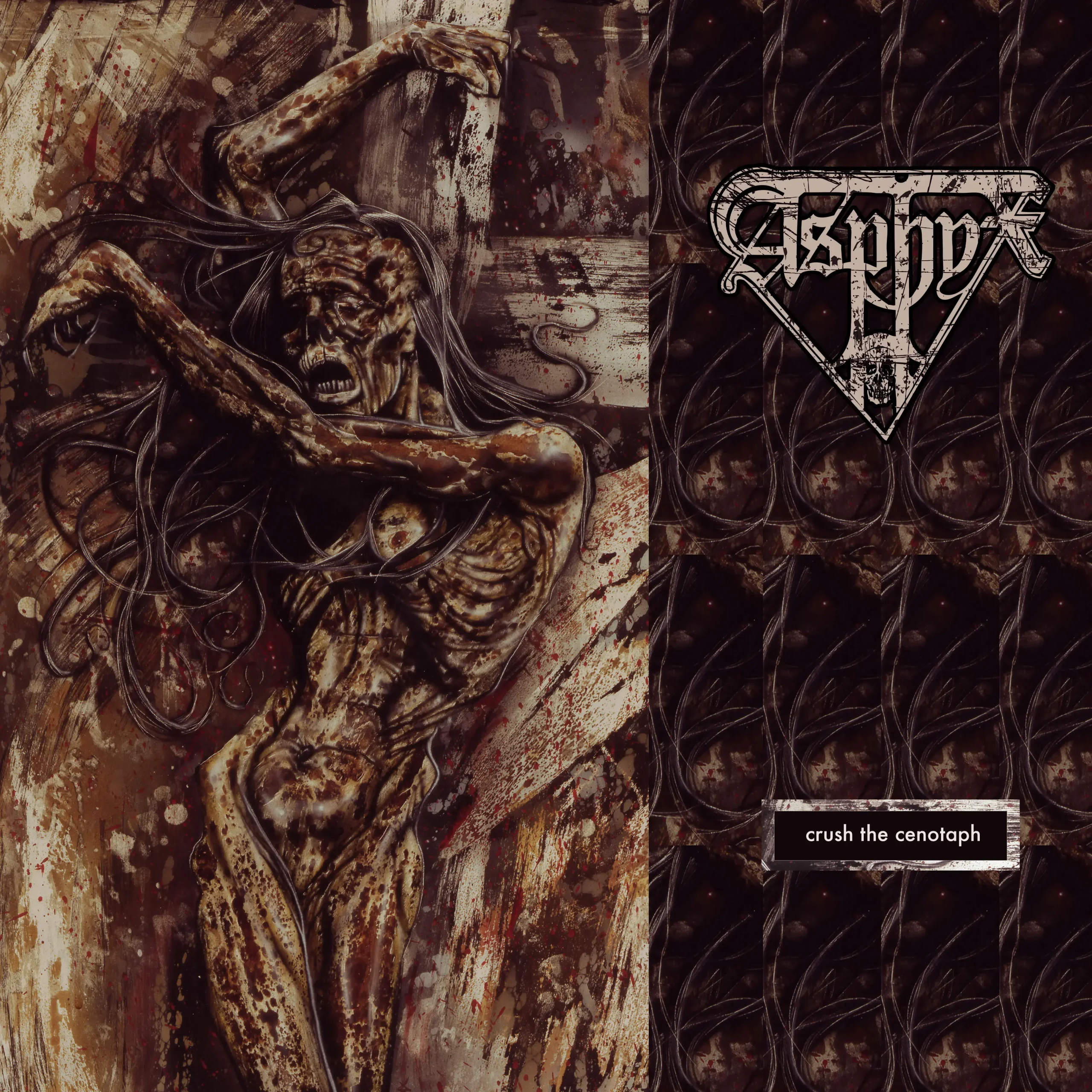 ASPHYX · Crush The Cenotaph | GOLD LP (Death Metal Vinyl) · Picture 1