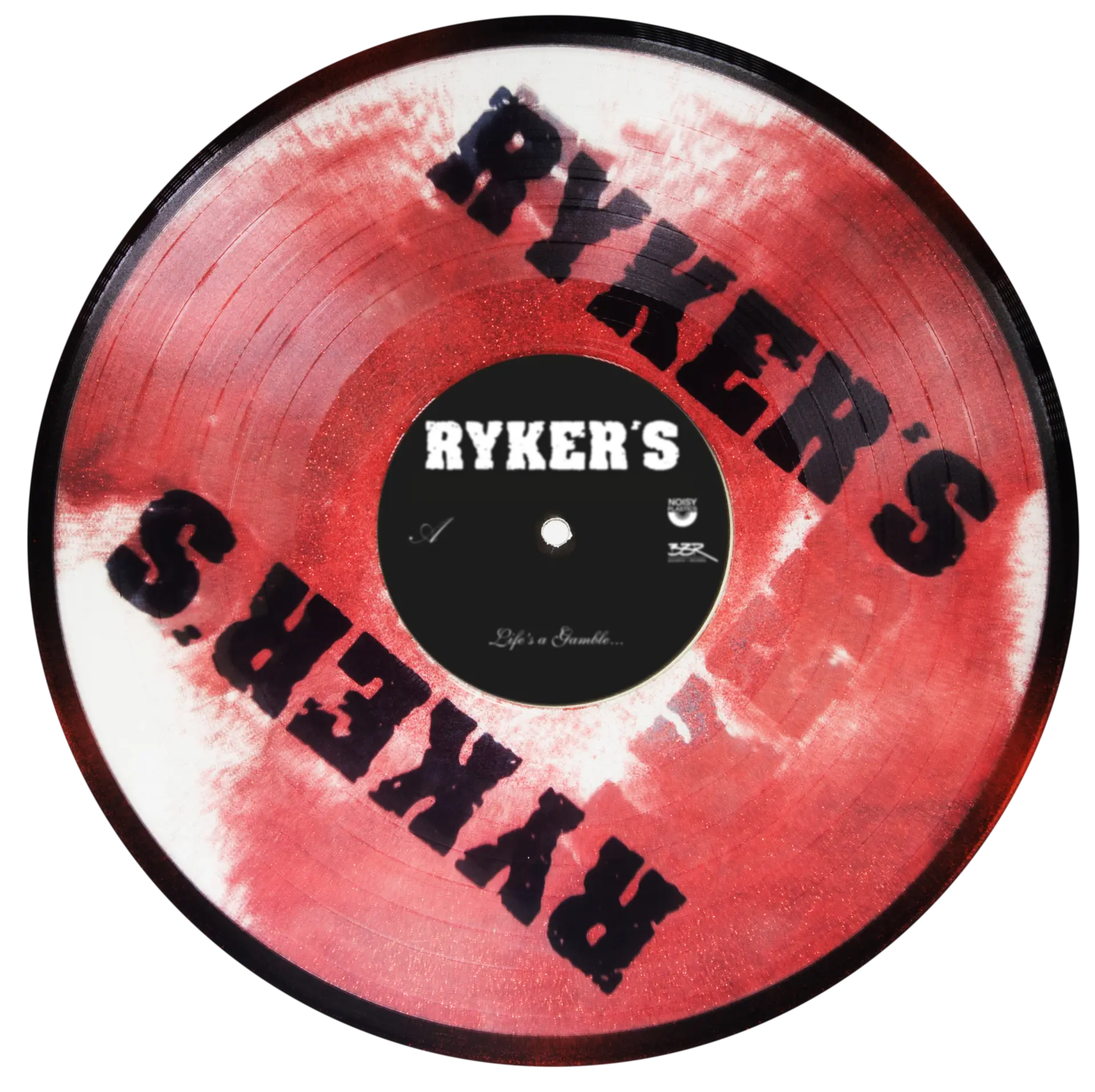 RYKER'S · Life's A Gamble | SAND FILLED WITH LOGO PRINT VINYL (Hardcore Vinyl) · Picture 2
