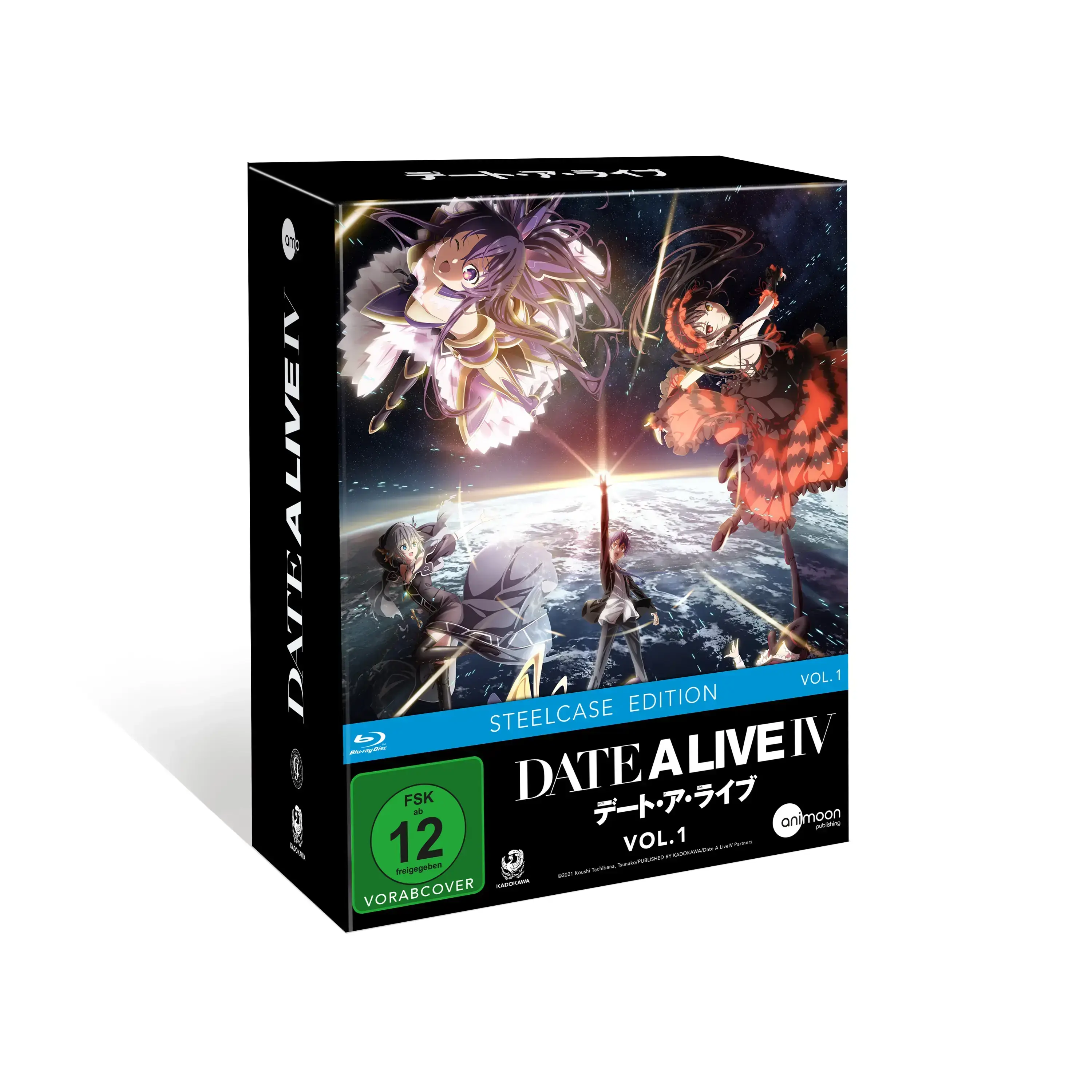 DATE A LIVE · Date A Live - Season 4 Vol.1 - Limited Steel Case | BLU-RAY (Animation/Anime DVDBluRay)
