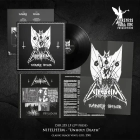 NIFELHEIM · Unholy Death (Re-Release) | BLACK LP (Black Metal Vinyl) · Bild 2
