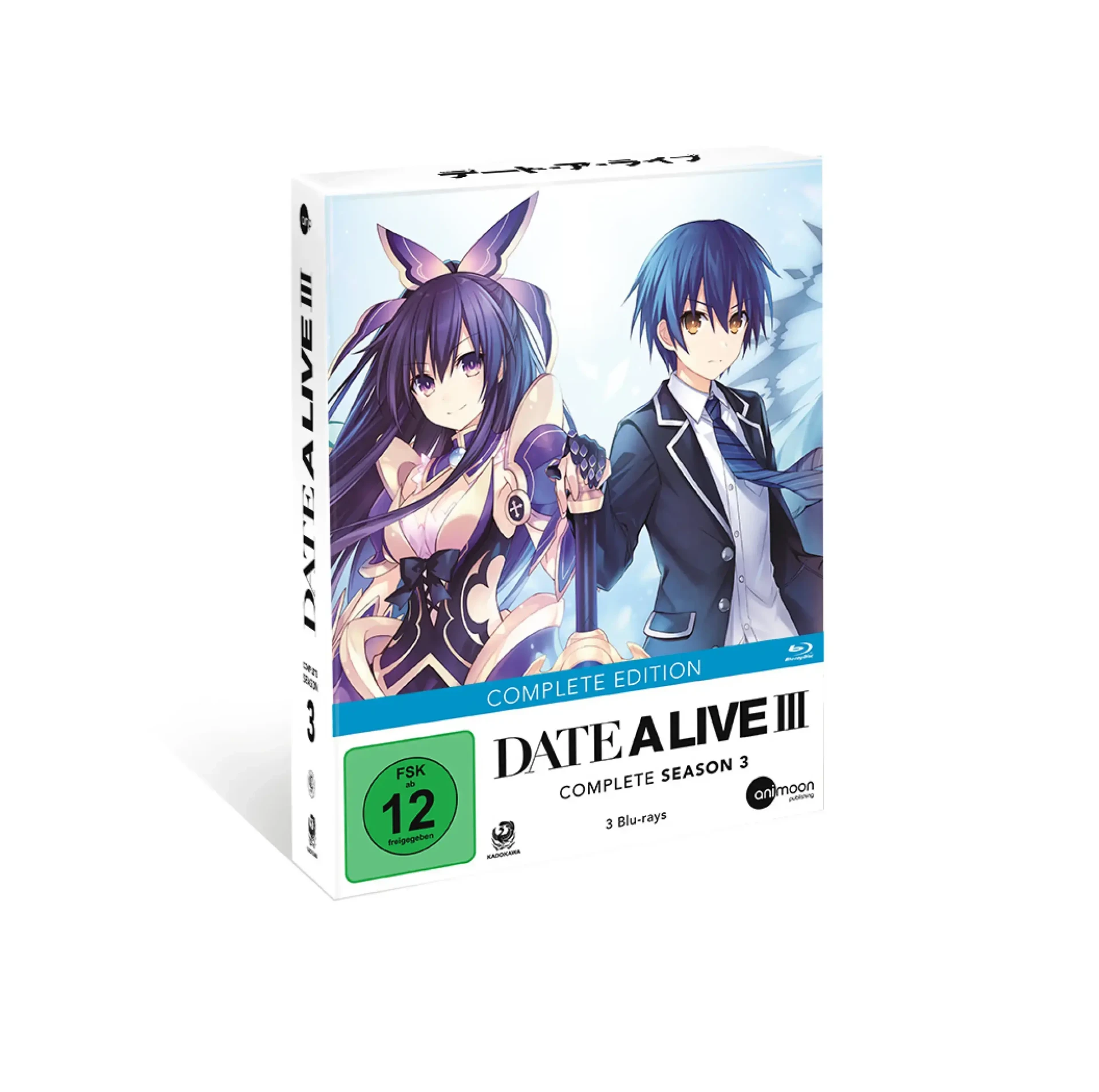 DATE A LIVE · Date A Live - Staffel 3 | BLU-RAY (Animation/Anime DVDBluRay)