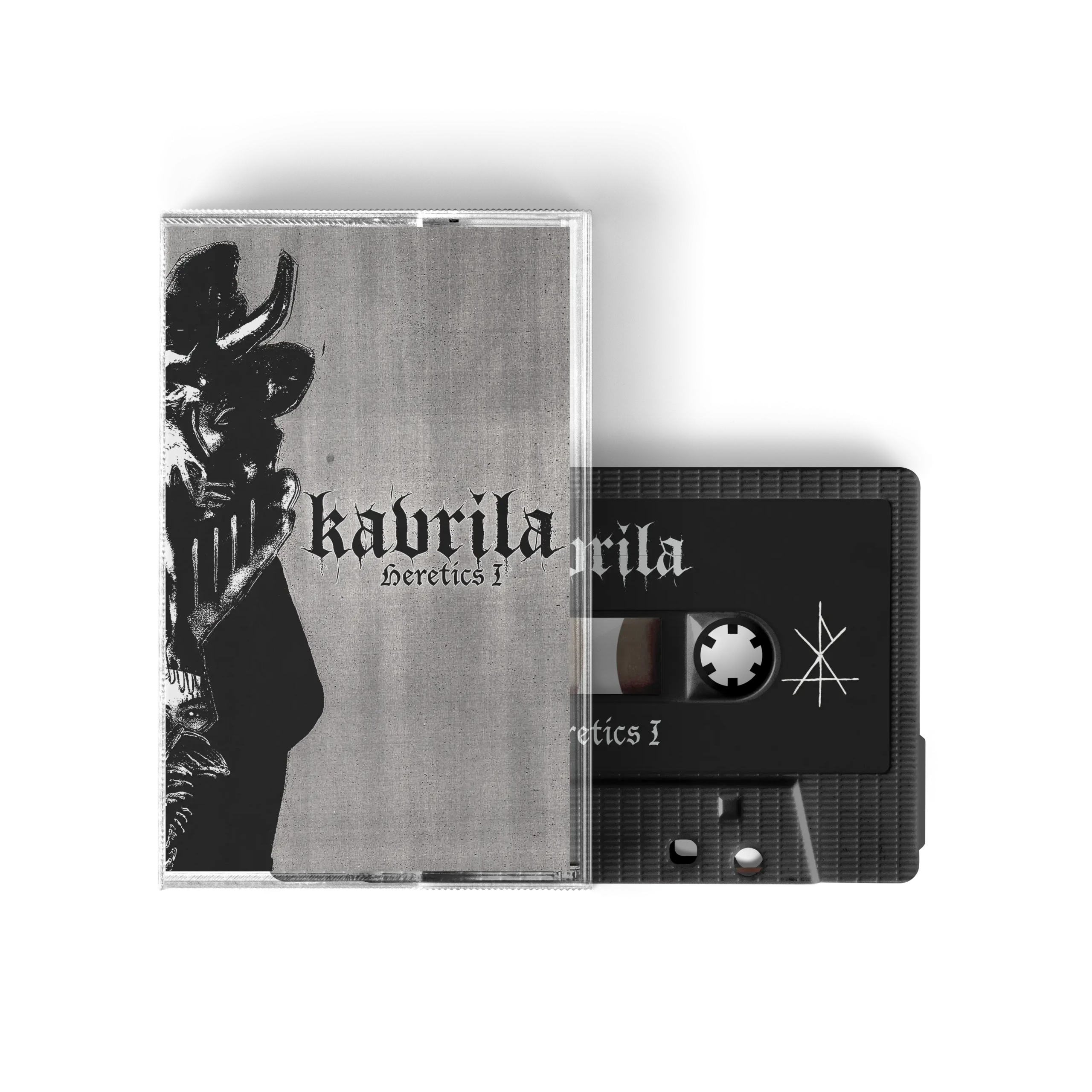 KAVRILA · Heretics I | BLACK TAPE (Sludge/Doom Metal/Black Metal/Hardcore Tapes)