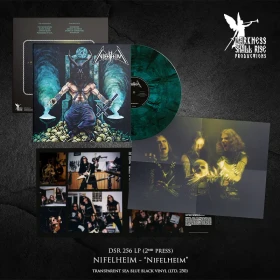 NIFELHEIM · Nifelheim (Re-Release) | SEA BLUE/BLACK LP (Black Metal Vinyl) · Bild 3