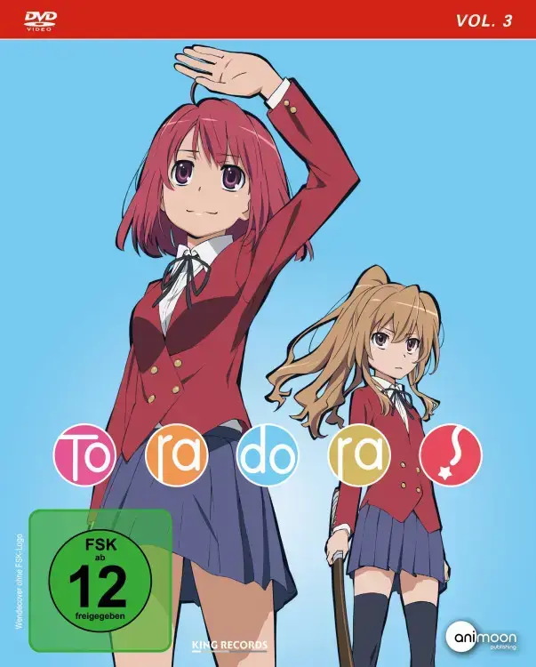 TORADORA · Toradora! - Vol.3 | DVD (Animation/Anime DVDBluRay)