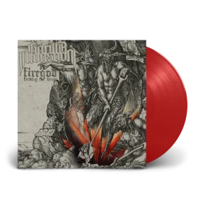 GORILLA MONSOON · Firegod - Feeding The Beast | RED LP (Stoner Rock Vinyl)