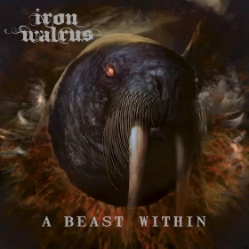 IRON WALRUS · A Beast Within | BLACK LP (Sludge Vinyl) · Picture 1