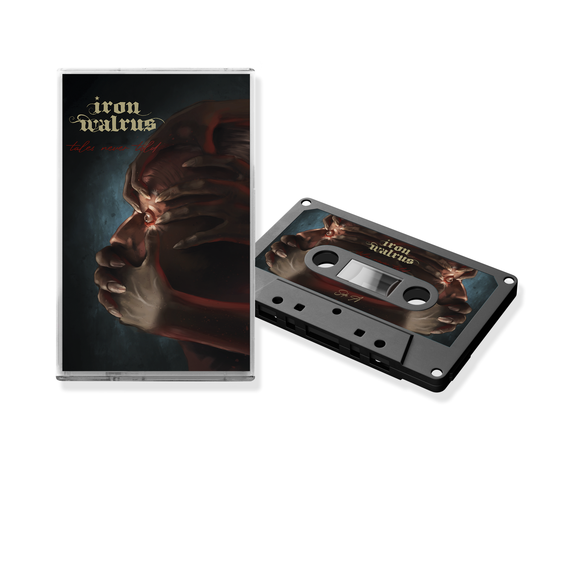 IRON WALRUS · Tales Never Told | BLACK TAPE CASS