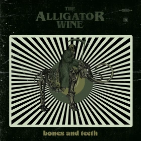 THE ALLIGATOR WINE · Bones And Teeth | GREEN LP (Psychedelic Rock/Alternative Rock Vinyl) · Picture 2