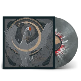 IN MOURNING · The Immortal | SILVER/RED/WHITE SPLATTER LP (Melodic Death Metal/Progressive Metal/Doom Metal Vinyl)