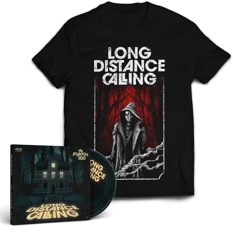 Long Distance Calling · The Phantom Void & Phantom Woods | CD+T-SHIRT Bundle