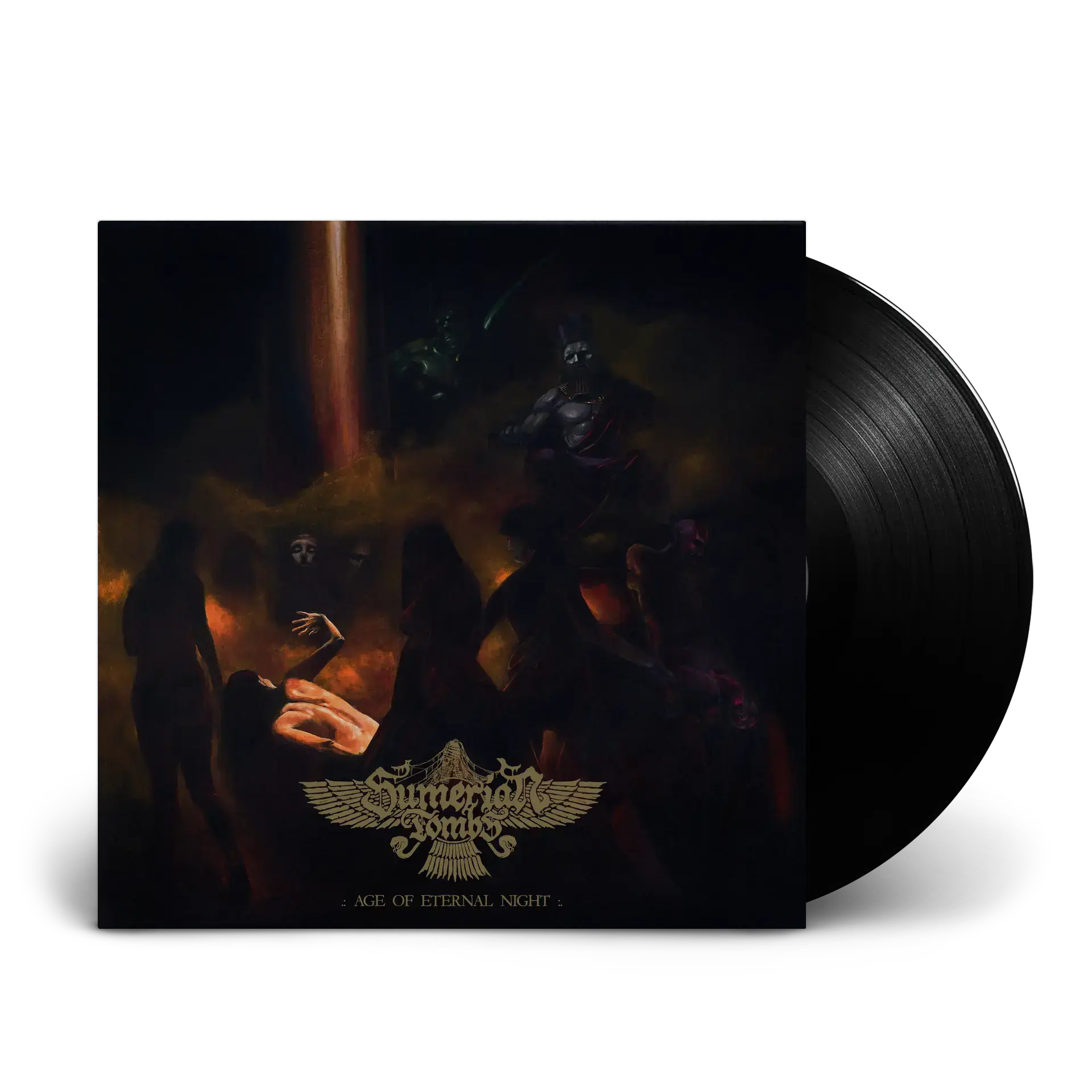 SUMERIAN TOMBS - Age Of Eternal Night · BLACK GATEFOLD VINYL (Black Metal/Death Metal Vinyl)