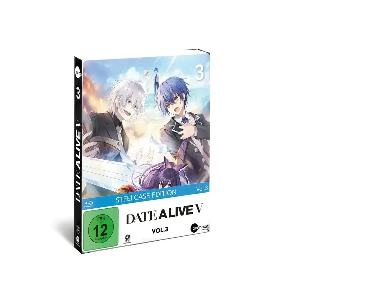 DATE A LIVE · Date A Live - Season 5 Vol.3 - Limited Steel Case | BLU-RAY (Animation/Anime DVDBluRay)