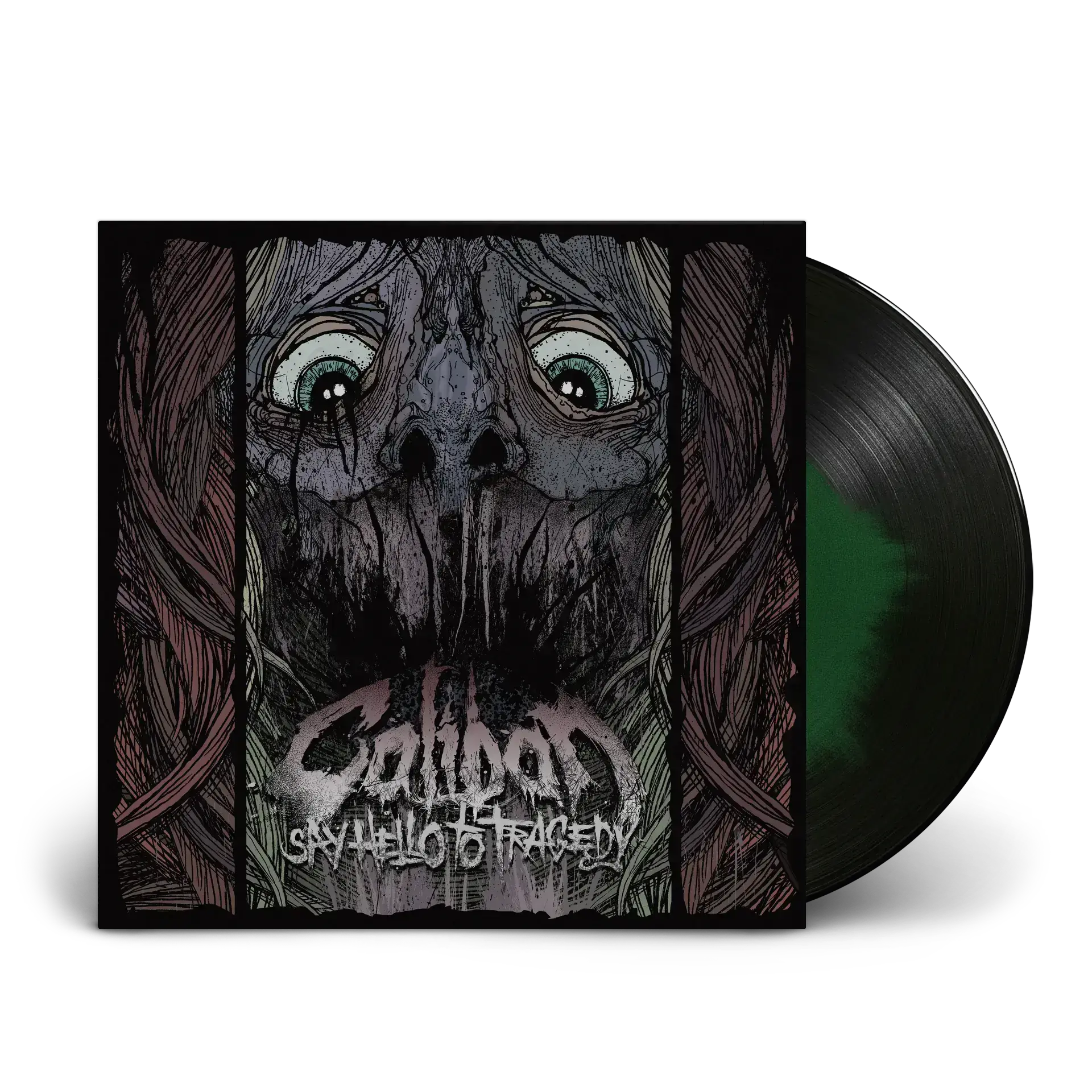 CALIBAN · Say Hello To Tragedy | BLACK/GREEN LP (Metalcore Vinyl)