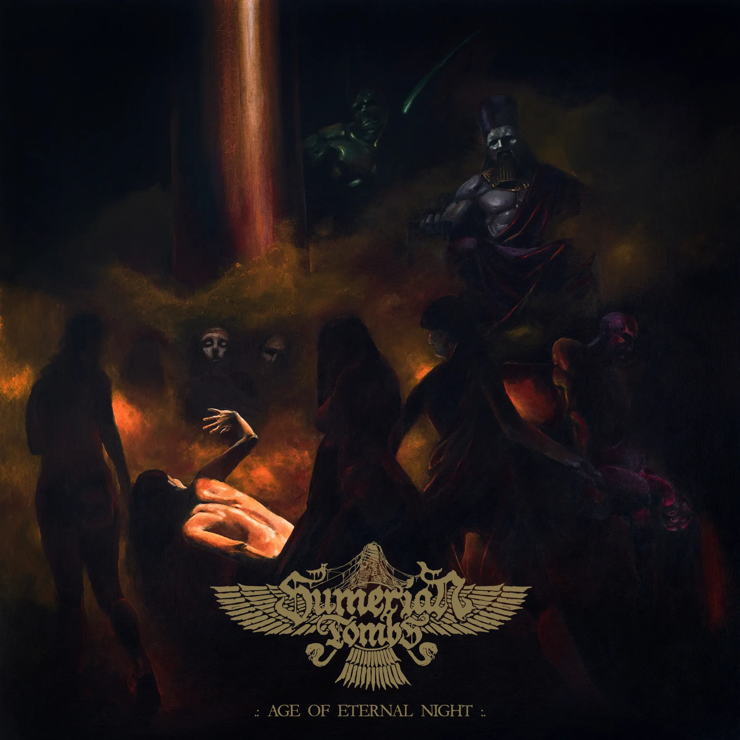 SUMERIAN TOMBS - Age Of Eternal Night · DIGIPAK DOUBLE CD (Black Metal/Death Metal CDs)