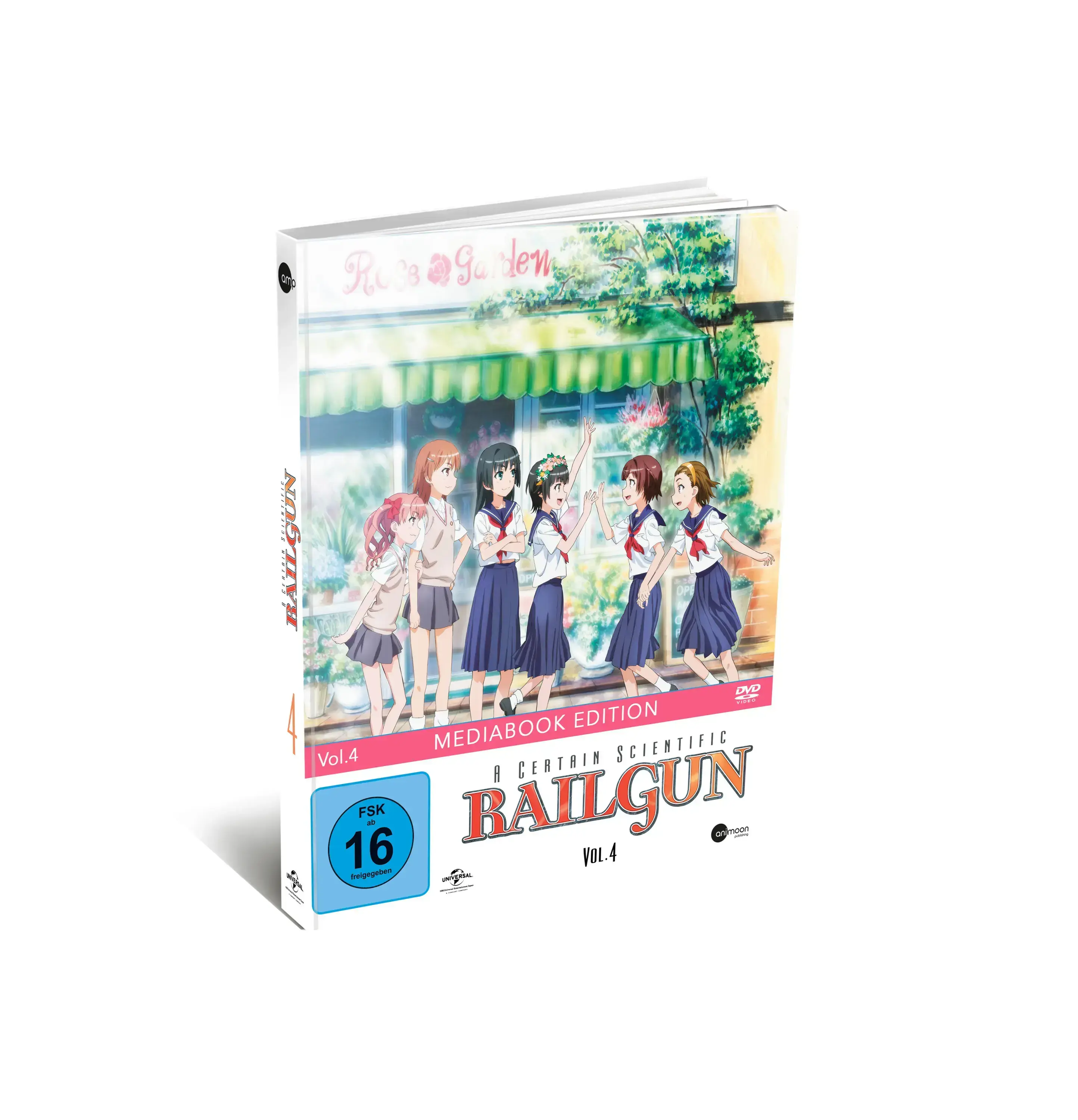 A CERTAIN SCIENTIFIC RAILGUN · A Certain Scientific Railgun Vol.4 | DVD (Animation/Anime DVDBluRay)