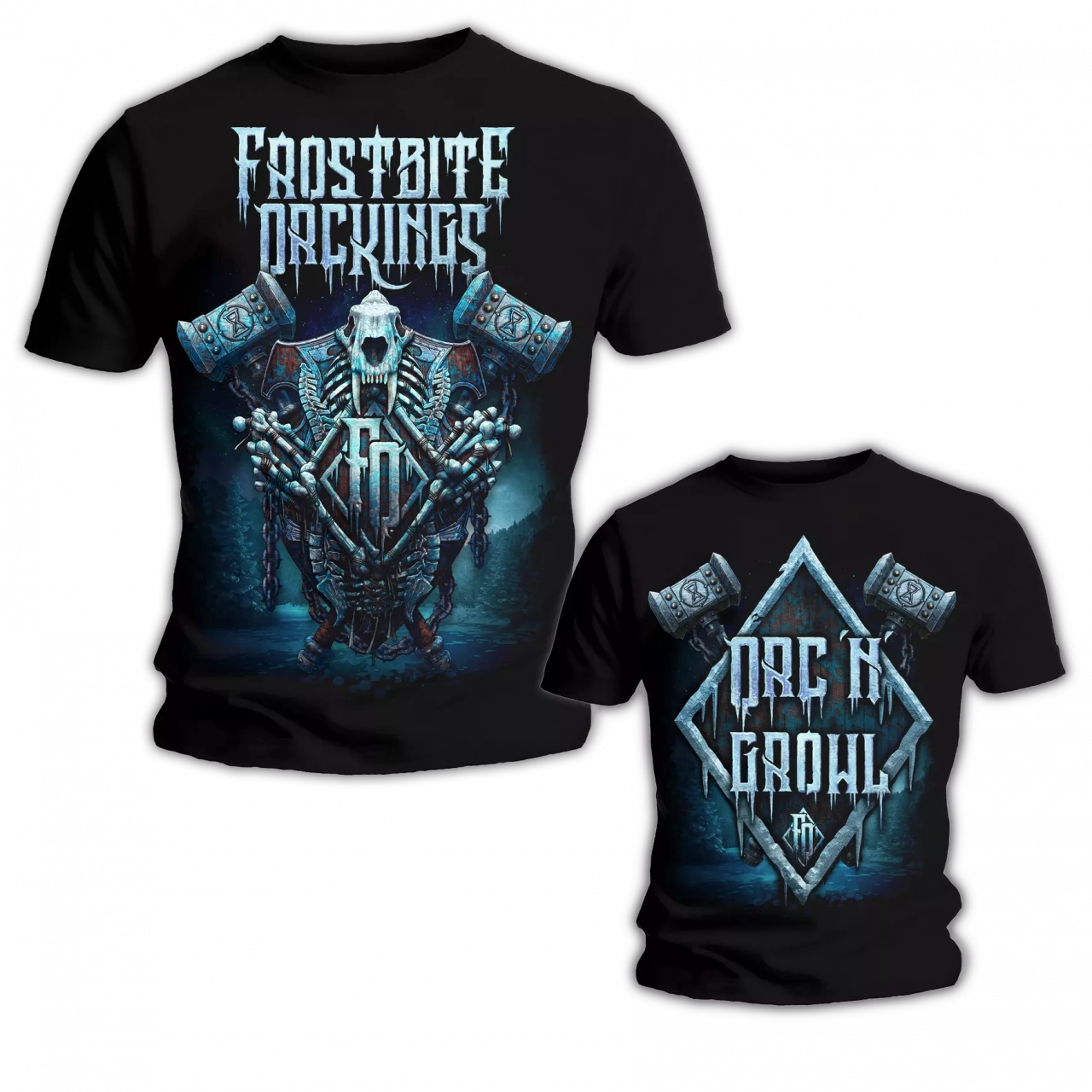 FROSTBITE ORCKINGS - Orc'n'Growl · SHIRT (Death Metal Clothes)