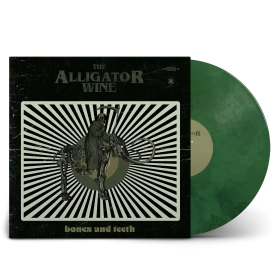 THE ALLIGATOR WINE · Bones And Teeth | MARBLED LP (Psychedelic Rock/Alternative Rock Vinyl)