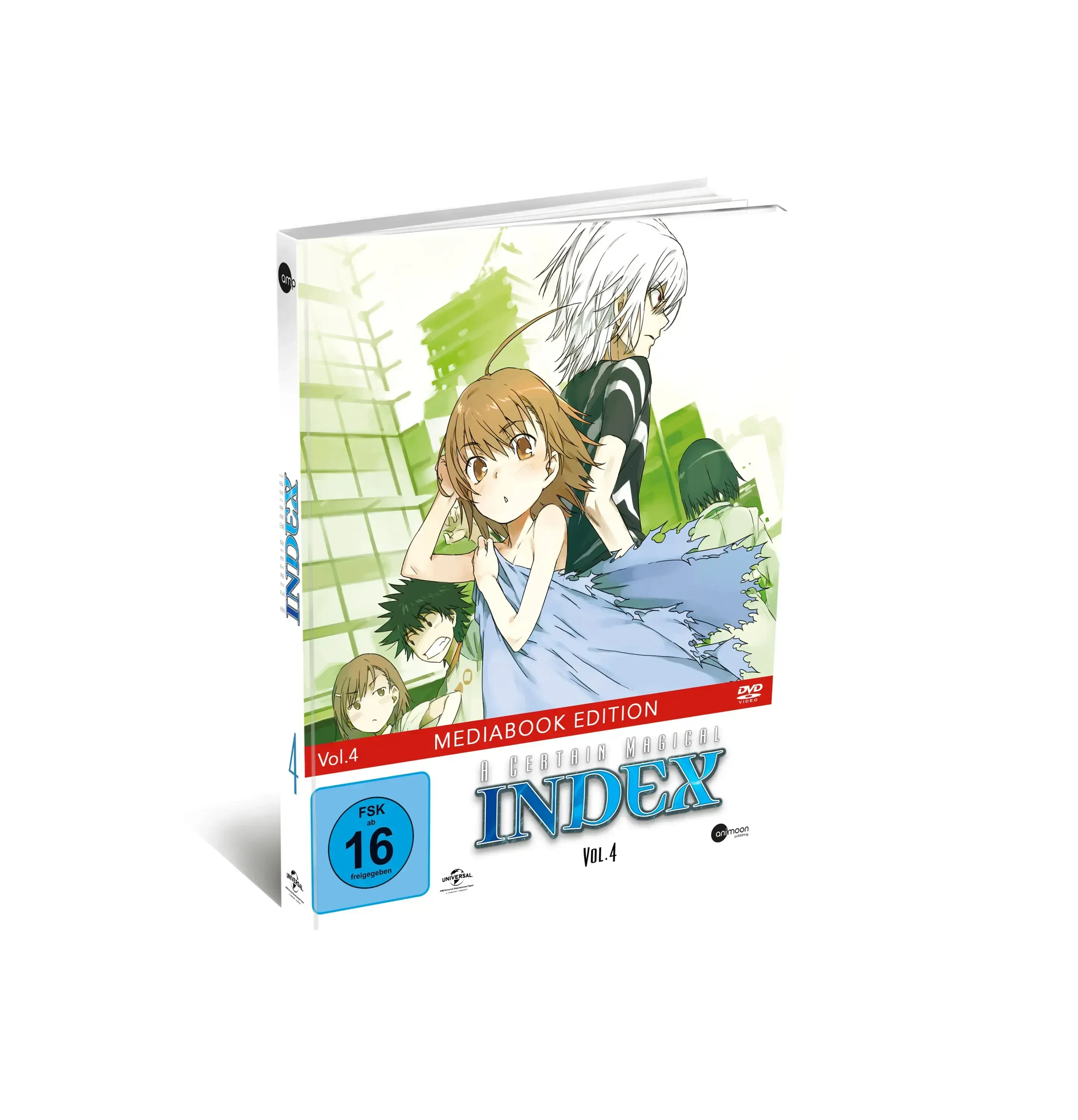 A CERTAIN MAGICAL INDEX · A Certain Magical Index Vol.4 | DVD (Animation/Anime DVDBluRay)