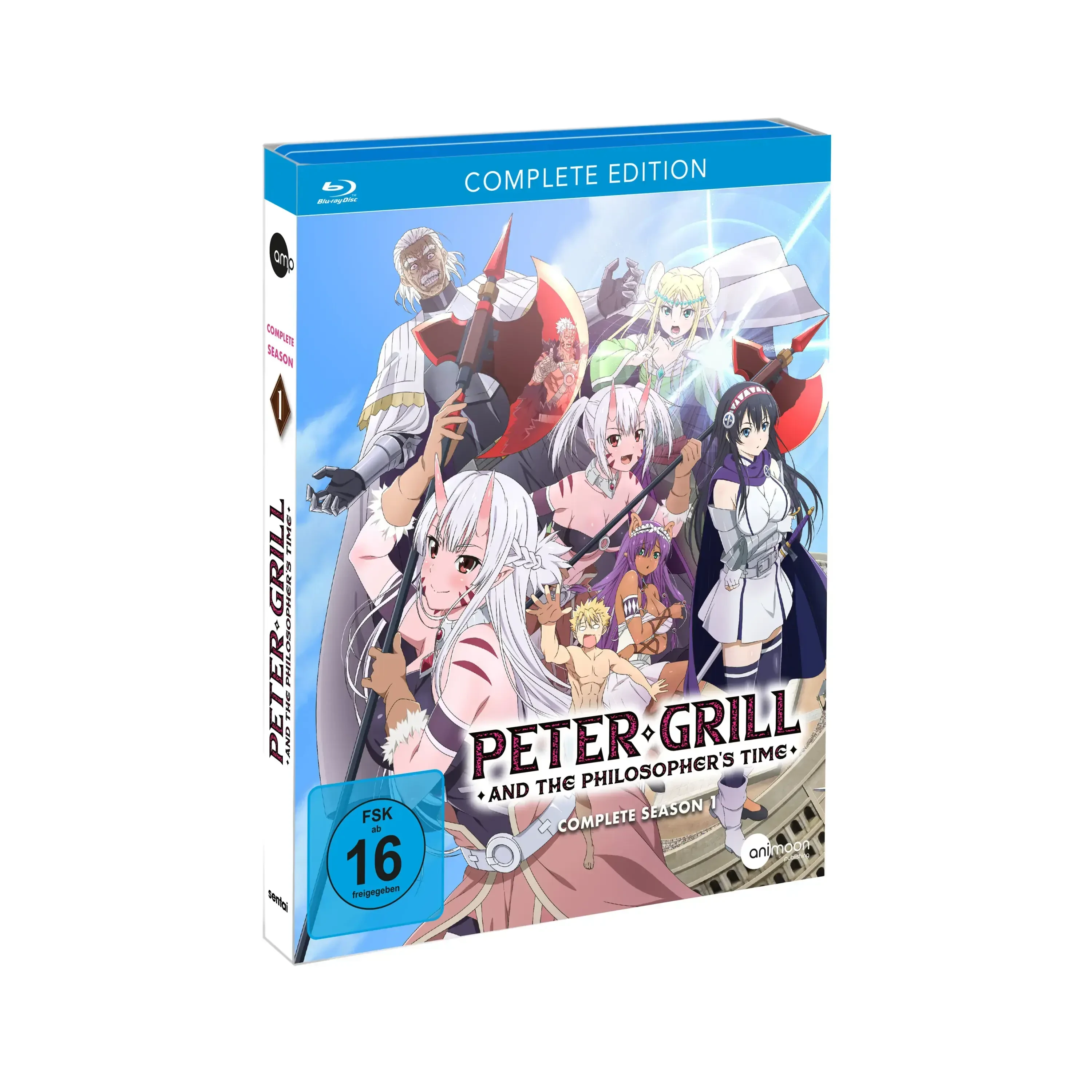 PETER GRILL AND THE PHILOSOPHER'S TIME · Peter Grill Complete Edition Season 1 | BLU-RAY (Animation/Anime DVDBluRay)