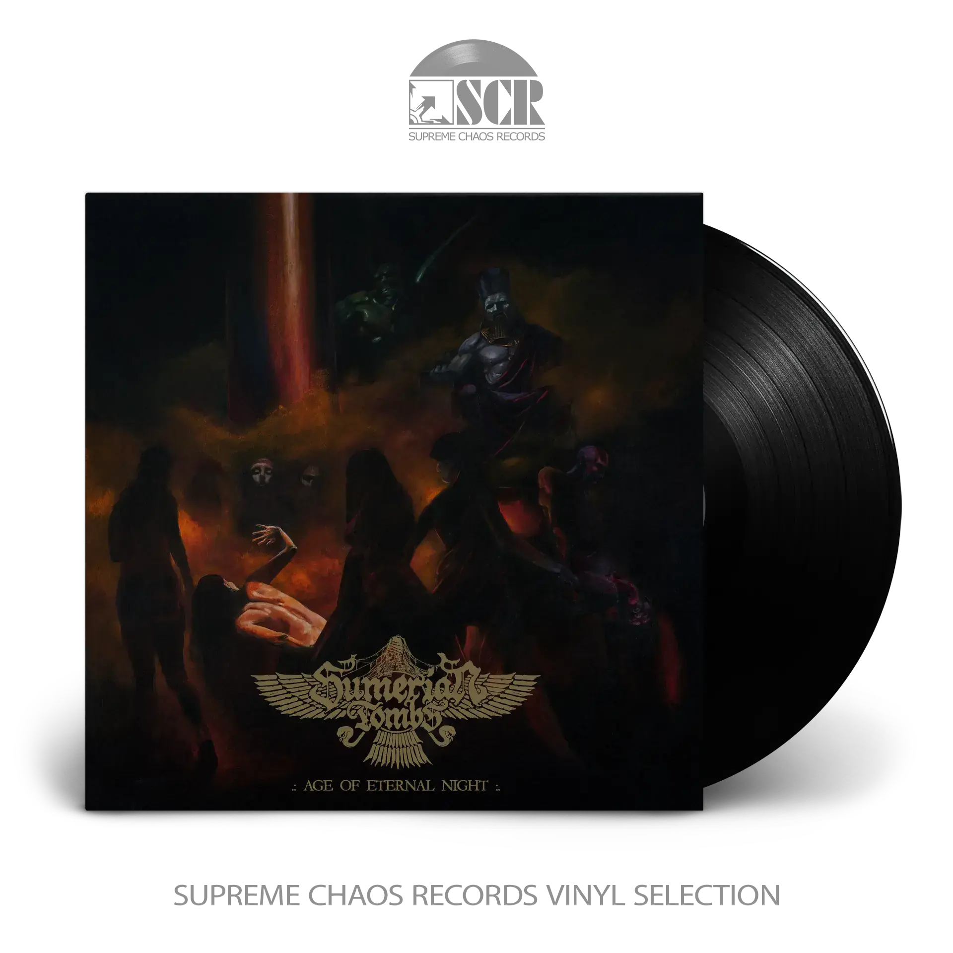 SUMERIAN TOMBS - Age Of Eternal Night · BLACK LP (Black Metal/Death Metal Vinyl)