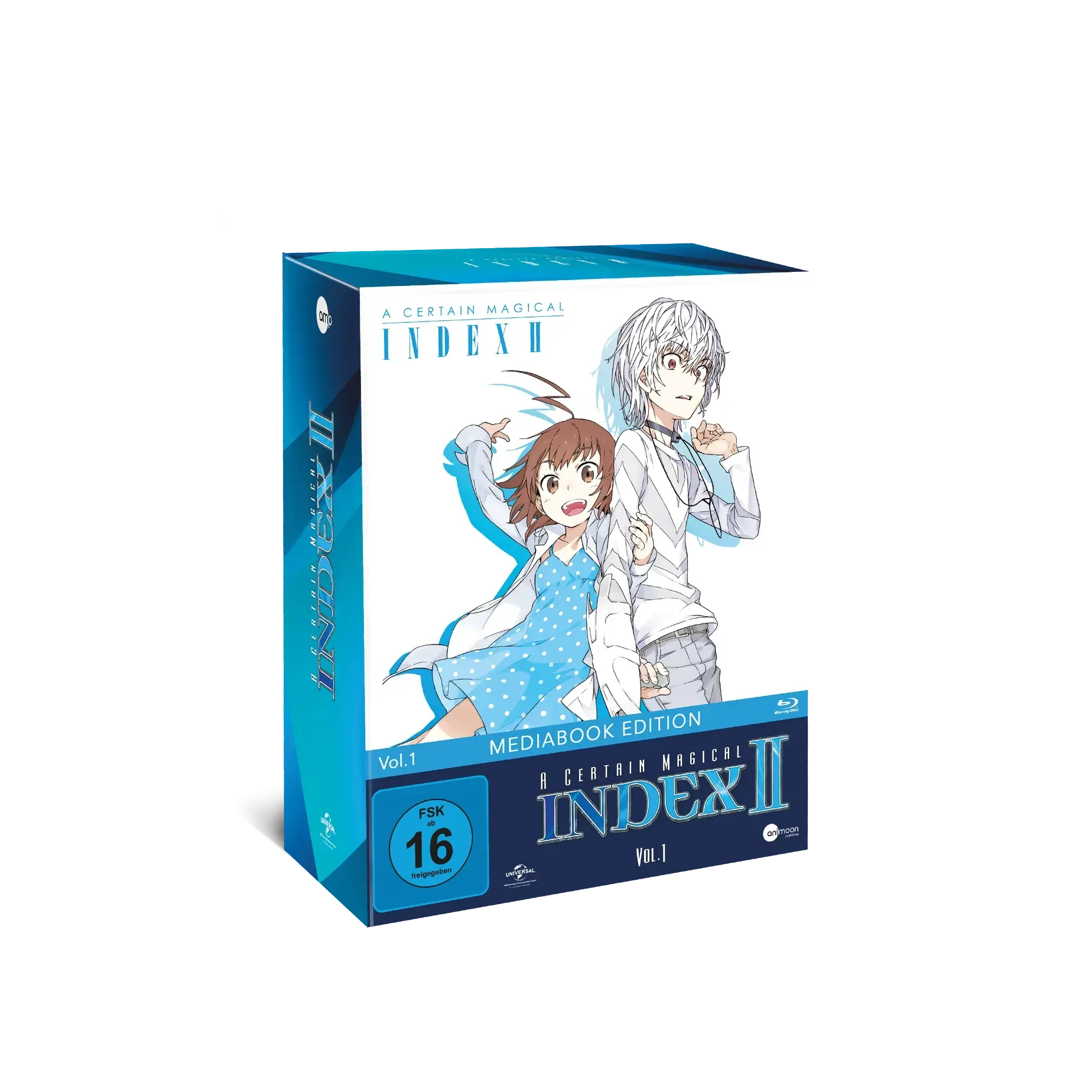 A CERTAIN MAGICAL INDEX II · A Certain Magical Index II Vol.1 - Limited Box Set | BLU-RAY (Animation/Anime DVDBluRay)