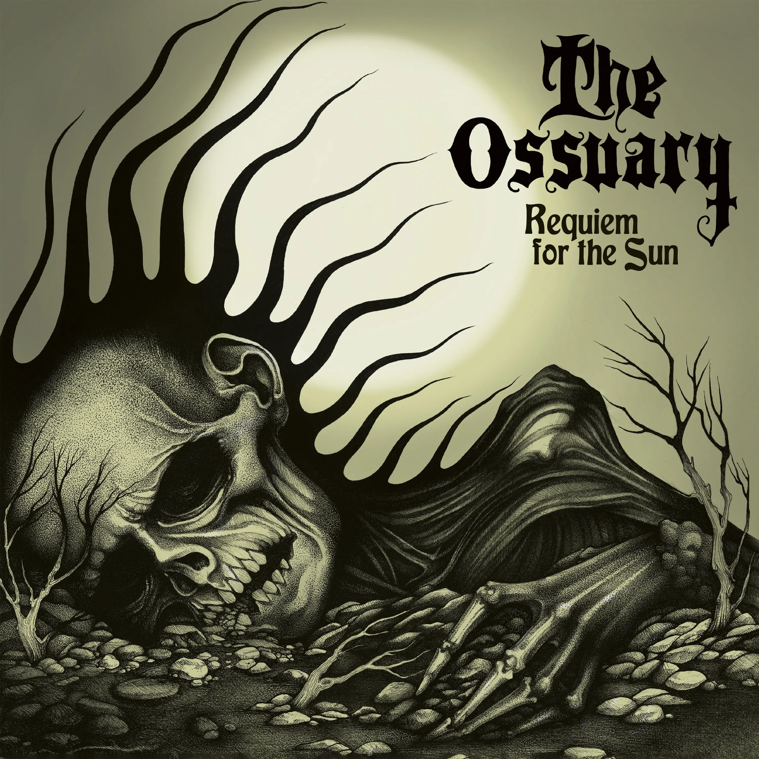 THE OSSUARY · Requiem For The Sun | OLIVE GREEN LP (Doom Metal/Doom Rock/Occult Rock Vinyl) · Picture 1