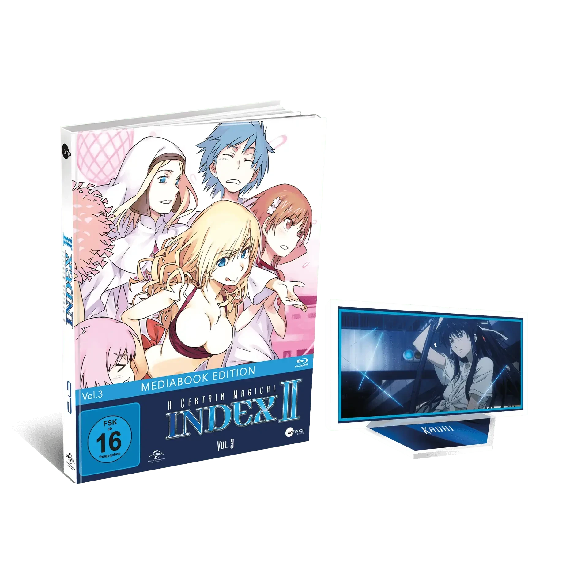 A CERTAIN MAGICAL INDEX II · A Certain Magical Index II Vol.3 - Limited Media Book | BLU-RAY (Animation/Anime DVDBluRay) · Bild 2
