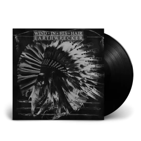 WIND IN HIS HAIR · Earthwrecker | BLACK LP (Black Metal Vinyl)