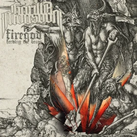 GORILLA MONSOON · Firegod - Feeding The Beast | RED LP (Stoner Rock Vinyl) · Picture 1