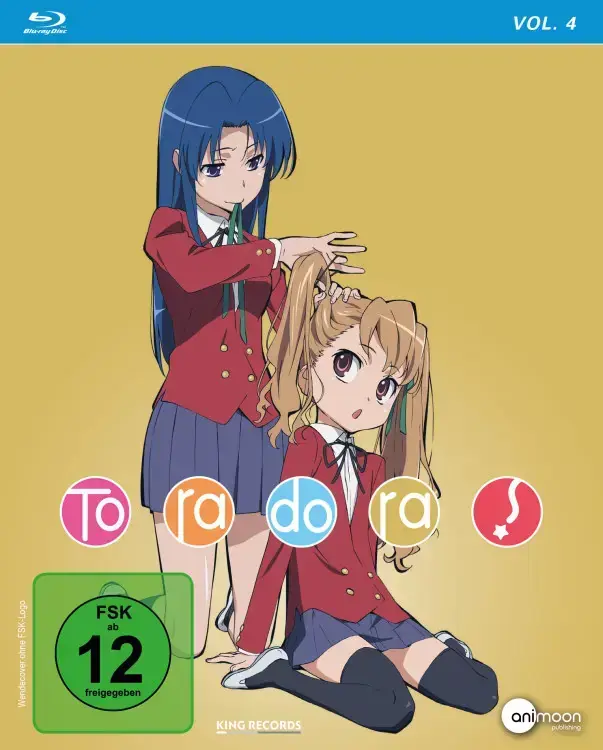 TORADORA · Toradora! - Vol.4 | BLU-RAY (Animation/Anime DVDBluRay)