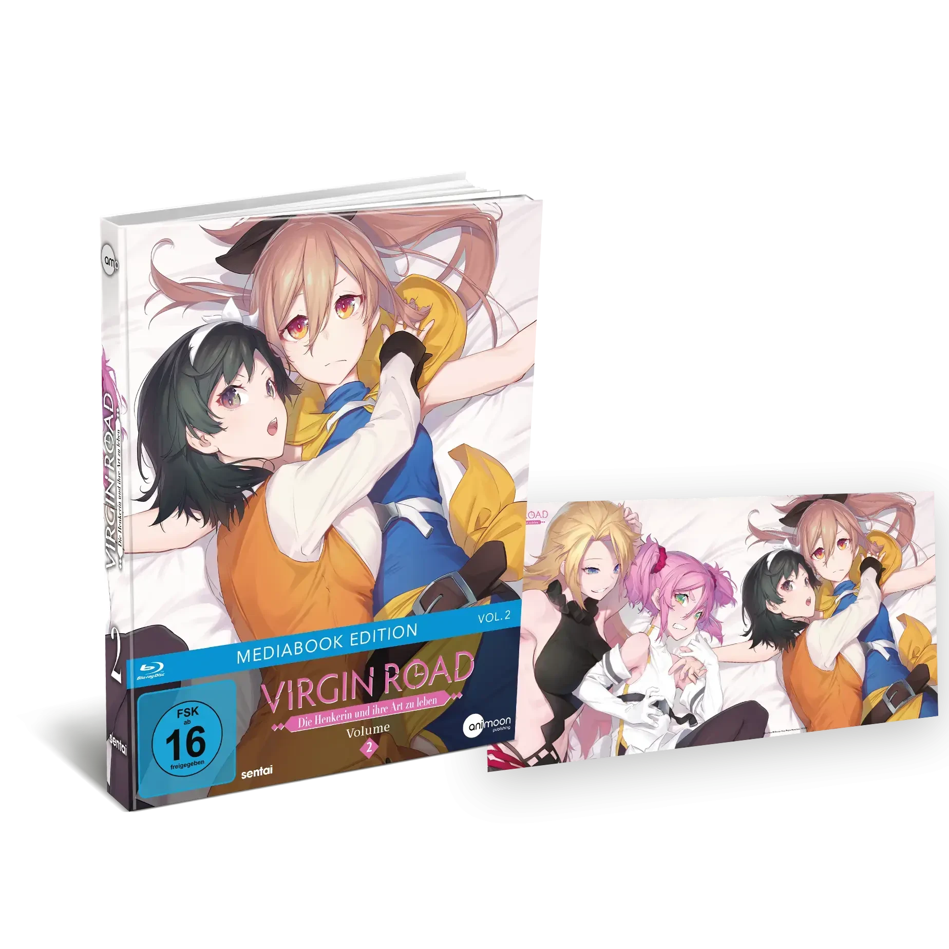 VIRGIN ROAD · Virgin Road Vol.2 - Limited Media Book | DVD (Animation/Anime DVDBluRay) · Bild 2